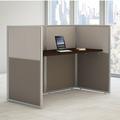 Bush Business Furniture Easy Office Standard Desk Office Suite Wood in Brown | Wayfair EOD260MR-03K
