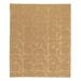 White 24 x 0.5 in Area Rug - Tufenkian Molecular Geometric Hand-Knotted Wool Gold Area Rug Wool | 24 W x 0.5 D in | Wayfair KW27T249...0203