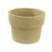 Vondom Vaso Plastic Pot Planter in Brown | 35.75 H x 47.25 W x 47.25 D in | Wayfair 40212-BEIGE