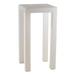 Vondom Jut Plastic Bar Outdoor Table Plastic in Gray | 39.75 H x 19.75 W x 19.75 D in | Wayfair 44411-ICE