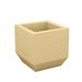 Vondom Vela Resin Pot Planter Resin/Plastic in Brown | 15.75 H x 15.75 W x 15.75 D in | Wayfair 54073F-BEIGE