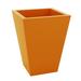 Vondom Cono Self Watering Lacquered Polyethylene Pot Planter Resin/Plastic in Orange | 25.5 H x 19.75 W x 19.75 D in | Wayfair 41250F-ORANGE