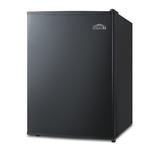 Summit Appliance Compact 2.4 cu. ft. Freestanding Mini Fridge, Glass in Black | 24.88 H x 18.5 W x 18.38 D in | Wayfair FF29K