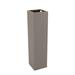 Vondom Cube - Square Resin Tower Pot Planter - Self Watering Resin/Plastic in Brown | 31.5 H x 7.75 W x 7.75 D in | Wayfair 44120R-TAUPE