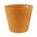 Vondom Cono Resin Pot Planter Resin/Plastic in Orange | 31.5 H x 31.5 W x 31.5 D in | Wayfair 40680R-ORANGE