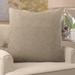 F. Scott Fitzgerald Effervescent Metallic Throw Pillow Down/Feather in Brown | 16 H x 16 W in | Wayfair EFSP-F17