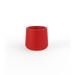 Vondom Ulm Pot Planter Resin/Plastic in Red | 15.75 H x 17.75 W x 17.75 D in | Wayfair 42207-RED