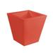 Vondom Cono Resin Pot Planter Resin/Plastic in Red | 19.75 H x 19.75 W x 19.75 D in | Wayfair 41150-RED