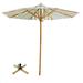 Bay Isle Home™ Roder 7' Beach Umbrella Wood in Brown | 91.7 H in | Wayfair B6626260822746FA859D7AF63145DF28