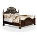 Astoria Grand Lowestoft Tufted Low Profile Panel Bed Wood and /Upholstered/Faux leather in Brown | King | Wayfair 5BA4721632474DE596EB33D2060D2A4D