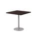 KFI Studios Bar Height Dining Table Wood/Metal in Brown/Gray | 29 H x 30 W x 30 D in | Wayfair OLTFL30SQ-B1917-SL-7933K