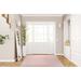 Hokku Designs Jakobson Indoor Door Mat Synthetics in Pink/Gray/Brown | 48" W x 72" L | Wayfair 20F2BEF738FD48D49C475DB6911ACB5B