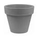 Vondom Maceta Resin Pot Planter Resin/Plastic in Gray | 40 H x 47.25 W x 47.25 D in | Wayfair 40112A-STEEL