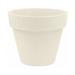 Vondom Maceta Resin Pot Planter Resin/Plastic in Brown | 67.75 H x 78.75 W x 78.75 D in | Wayfair 40120A-ECRU