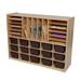 Wood Designs Natural Environments Multi-Storage w/ (15) Trays Wood in Brown | 38 H x 48 W x 15 D in | Wayfair WD14002