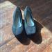 American Eagle Outfitters Shoes | Black American Eagle High Heel Wedges Size 2 | Color: Black | Size: 2g