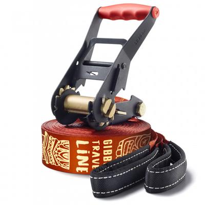 Gibbon Slacklines - Travelline Treewear Set Gr 15 m braun Image