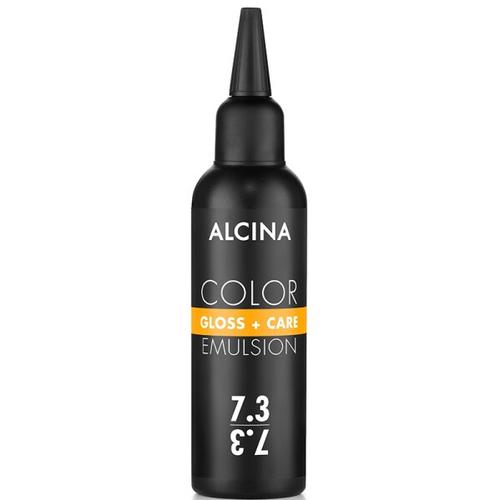 Alcina Color Gloss+Care Emulsion Haarfarbe 7.44 M.Blond Int.-Kupfer Haarfarbe 100 ml