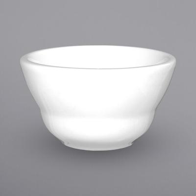 International Tableware DO-4 Dover 7 oz. European White Porcelain Bouillon Cup - 36/Case