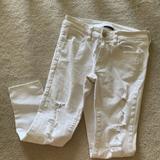 American Eagle Outfitters Pants & Jumpsuits | American Eagle, White, Cropped Jeggings | Color: White | Size: 8