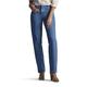 Lee Damen Petite Relaxed Fit All Cotton Straight Leg Jeans, Aero, 36 Kurz