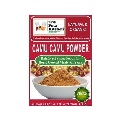 The Petz Kitchen Camu Camu Powder Dog & Cat Supplement, 8-oz bag