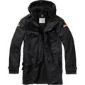 Brandit BW Parka Flag Veste, noir, taille 4XL