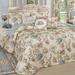 Chatsworth Grande Bedspread Set Light Cream, King, Light Cream