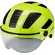 ABUS Hyban 2.0 ACE City Helmet - Durable Bicycle Helmet for Daily Use with ABS Hard Shell - for Women and Men - Yellow, Size L