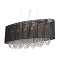 Avenue Lighting Beverly Dr. 39 Inch 6 Light Linear Suspension Light - HF1503-BLK