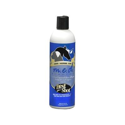 Best Shot M.E.D. Dog, Cat & Horse Shampoo, 12-oz bottle