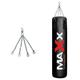 Maxx® 4ft 5ft 6ft Filled Hanging Boxing Punch Bag Set Heavy Punching bag mma (Bag With Bracket Only, 5FT BAG)