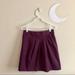 Anthropologie Skirts | Anthropologie Tabitha Cotton Skirt W/ Pockets | Color: Purple | Size: 6