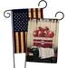 Breeze Decor Country Apple Impressions Decorative 2-Sided Polyester 19 x 13 in. Garden Flag in Black/Brown | 18.5 H x 13 W in | Wayfair