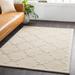 Orick 8' x 10' Modern Wool Beige/Ivory Area Rug - Hauteloom