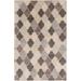 Cuero 5' x 8' Transitional Moroccan Bohemian Farmhouse Wool Taupe/Charcoal/Light Brown Area Rug - Hauteloom