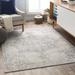 Matthews 7'10" x 10'2" Traditional Moroccan Bohemian Farmhouse Silver Gray/Gray/Ivory Area Rug - Hauteloom