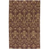 Newhope 2' x 3' Classic Updated Vintage Bohemian NZ Wool Multi Brown/White Tonal/Sand/Driftwood/Light Brown Area Rug - Hauteloom