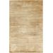 Owensboro 5' x 8' Modern Solid Stripes Wool Beige/Mustard/Wheat/Peach Area Rug - Hauteloom