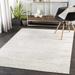 Parmelia 7'10" x 10' Medium Gray/Light Gray/Charcoal/Off White/Light Slate Area Rug - Hauteloom