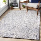 Senecaville 9' x 13' Modern Handmade Bohemian Farmhouse Navy/Tan/Cream Area Rug - Hauteloom