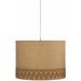 Countesthorpe 16"L x 16"W x 12"H Jute White/Natural/Translucent/Tan Pendant - Hauteloom