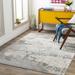 Baynton 6'7" x 9' Modern Charcoal/Gray/Off White Area Rug - Hauteloom