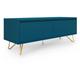 Mobilier Deco - eloise iii - Meuble tv xxl bleu composé de 1 tiroir et 1 porte design - Bleu