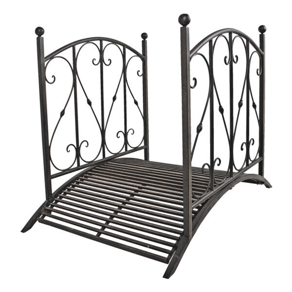 Garden Pleasure Gartenbrücke »Taupo« braun, 81.5x94.5x120.5 cm Image