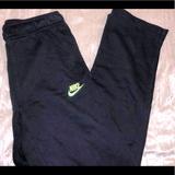 Nike Bottoms | Black Nike Sweat Pants Size : Large(Boys) | Color: Black | Size: Lb