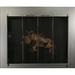 Ebern Designs Acelee Fireplace Door Plastic in Gray | 29 H x 34 W x 2 D in | Wayfair DCCDA4DB74864742A0E6066D69C4E50F