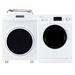 Equator Pro3 Compact 110V Set Washer 13lbs+Dryer Vented 3.5cu.ft Sensor/Refresh in White | Wayfair Washer 824 New + Dryer 860