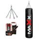 Maxx® 4ft 5ft 6ft Filled Hanging Boxing Punch Bag Set Heavy Punching bag mma (Bag With Bracket Only, 3FT BAG)