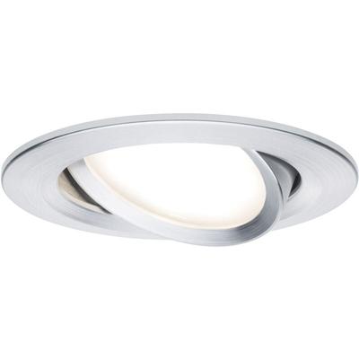 Paulmann - 93902 Coin Slim LED-Einbauleuchte led led fest eingebaut 6 w Aluminium (gebürstet)